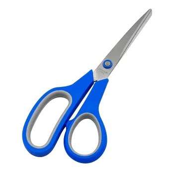 7.75" Multifunctional Stainless Steel Office Scissors with Comfort Grip Handles