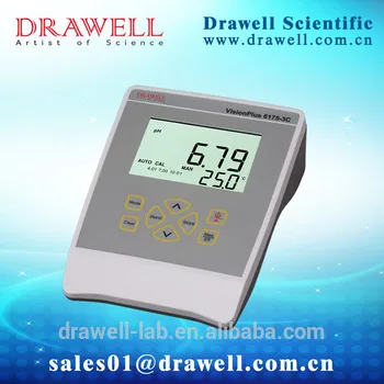 DRAWELL BRAND Benchtop PH Meter