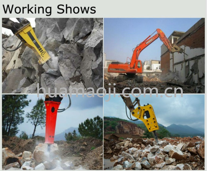 High Quality Msb Hydraulic Hammer Breaker For Construction Machinery ...
