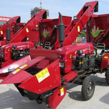 Automatic Backpack Tractor Mounted Mini Corn Harvester