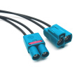Universal Dual Fakra Male to Female Extension Cable