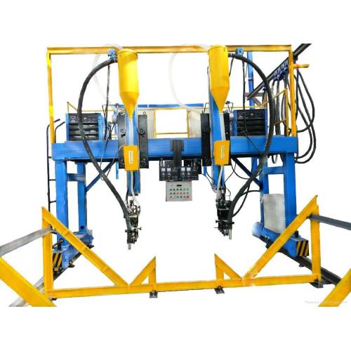 Automatic Hydraulic H Beam Straightening Automatic gantry H beam welding machine Supplier