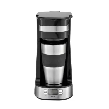 Symay Single Serve 1 Cup Stainless Steel Drip Coffee Maker for Home