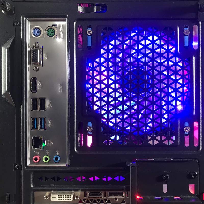 Assemble a desktop computer
