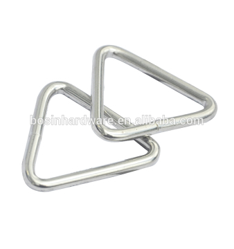 Fashion High Quality Metal Nickel Plated Triangle Ring