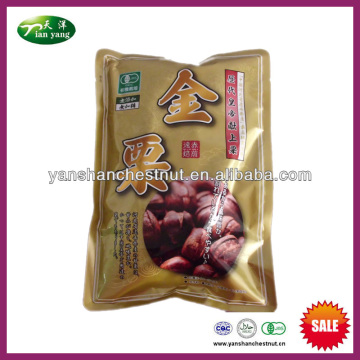 2015 All Unique Healthy Organic Asian Ringent Cooked Chestnuts Snacks