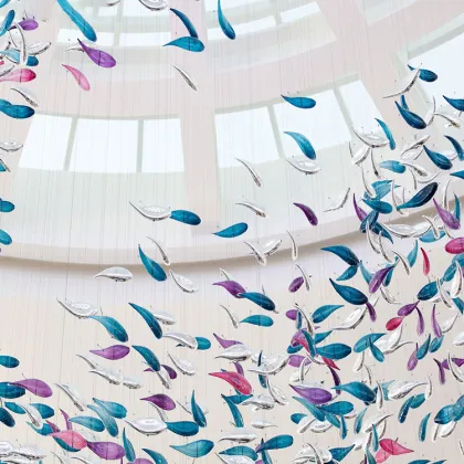 Contemporary Golden customized chandelier pendant light