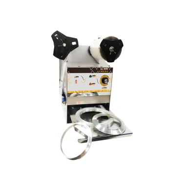 Hot Sale Bubble Tea Automatic Bottle Paper Cup Vacuum Sealing Machine