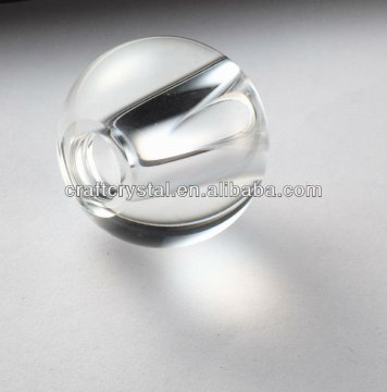 crystal ball with holes for lighting
