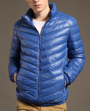 high quality zipper winter coat mens down jacket