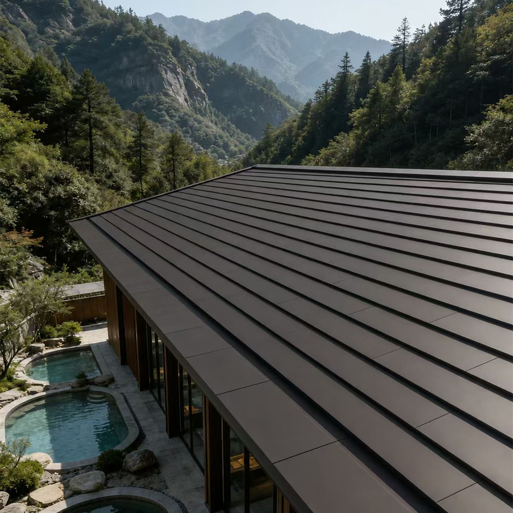 prepainted brown color coated aluminum