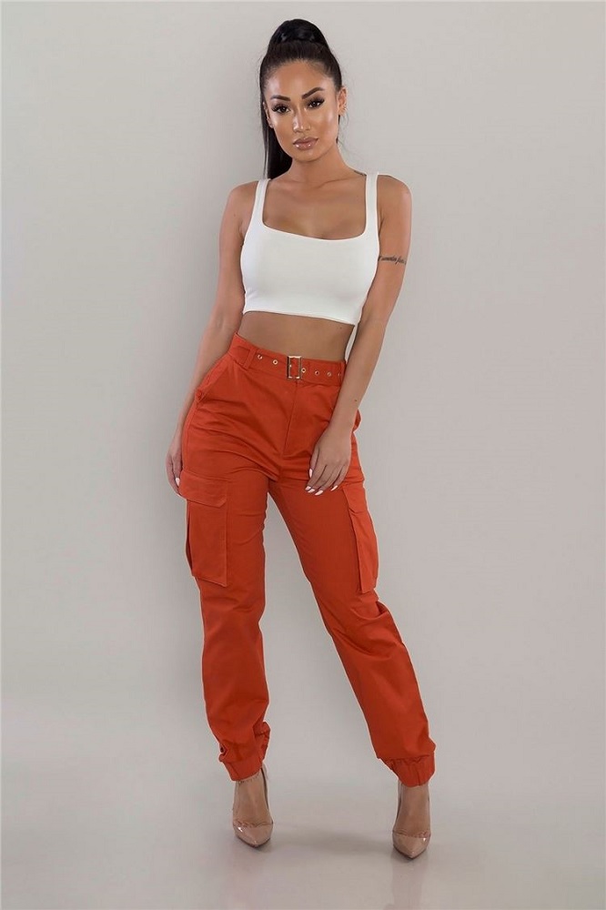 ladies cargo pants 