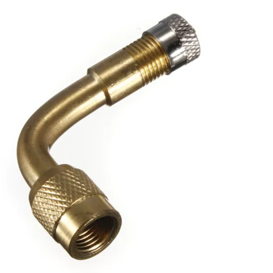 90 degree brass air tyre valve for motorcycle