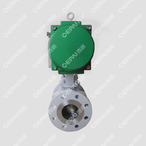 Compact Pneumatic O-type ball valve