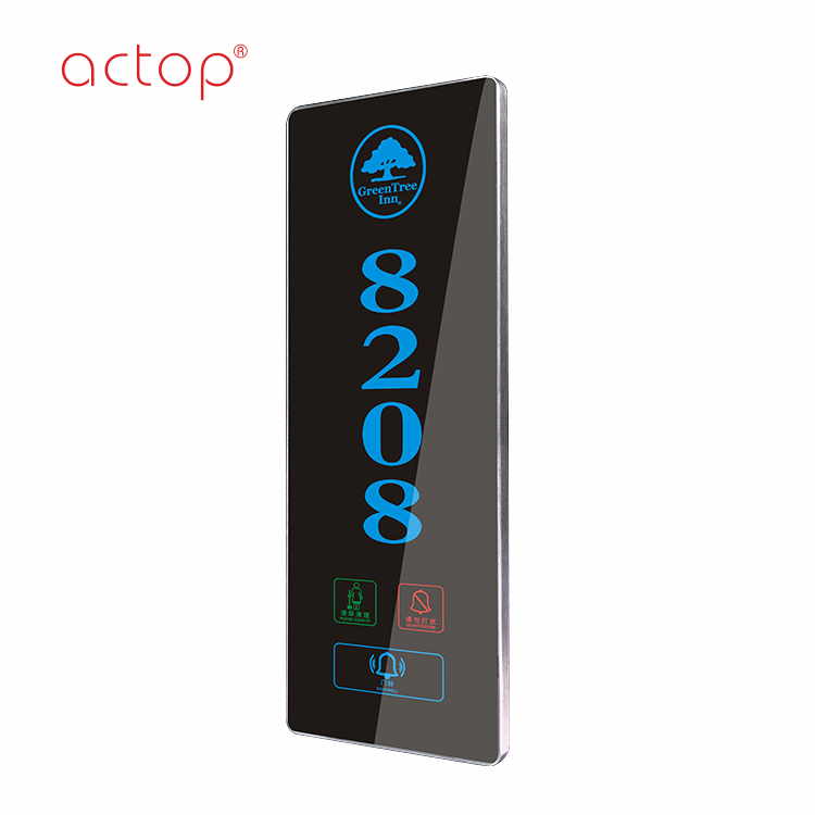 Hotel electronic doorplate LED luminous doorplate