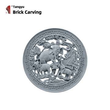 Auspicious Round Hollow Window