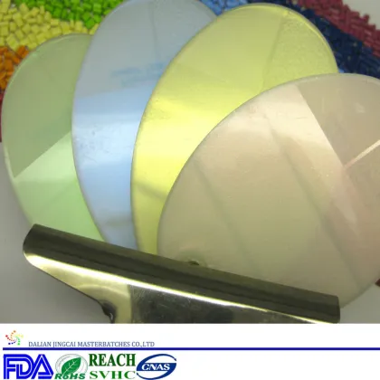 Gold colour masterbatch be used in industries