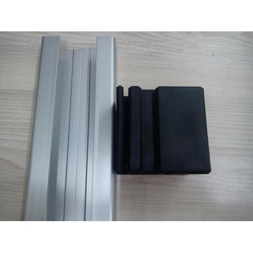 sliding gate nylon block and aluminum track