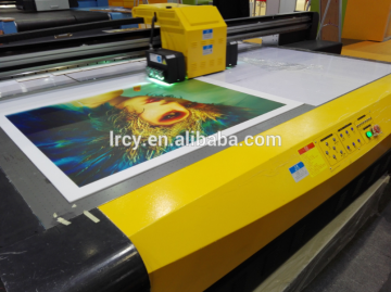 2016 Digital uv flatbed printer 2030 3d UV Glass Ceramic Printing Machines , ceramic printer price