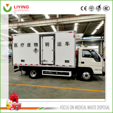medical waste transfer vehicle