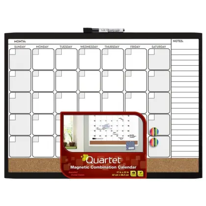Refrigerator Custom Dry Erase Magnetic Calendar  Planner