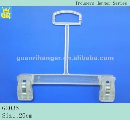 New products 2016 Plastic trousers & pants hanger and skirt hanger