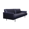 Moderner Umriss Luxusledersofa Replika