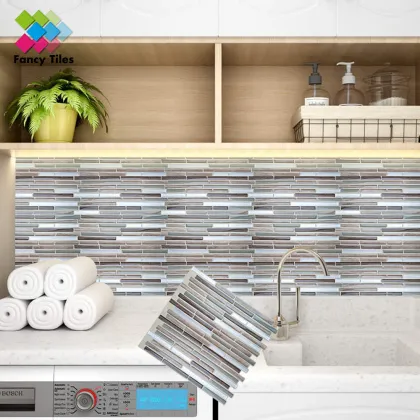 3D vinyl tile on the wall waterproof