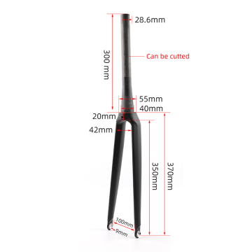 Carbon fibre front fork 700C bicycle parts