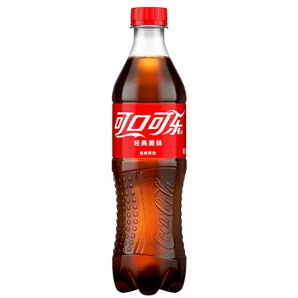 Refreshing Coca-Cola drink