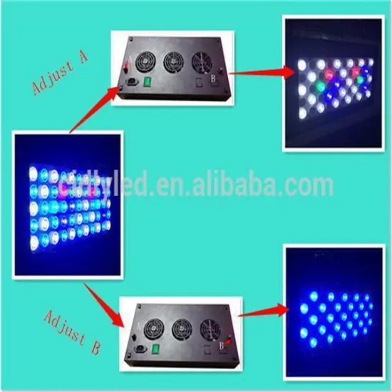 full spectrum led reef light 165 watt led aquarium lights with 55x3w