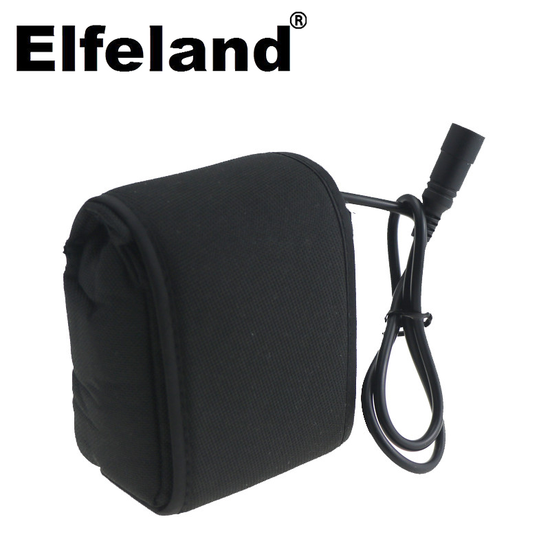 Elfeland 8.4v 18000mah 8x18650 rechargeable bicycle battery, waterproof, lithium ion battery