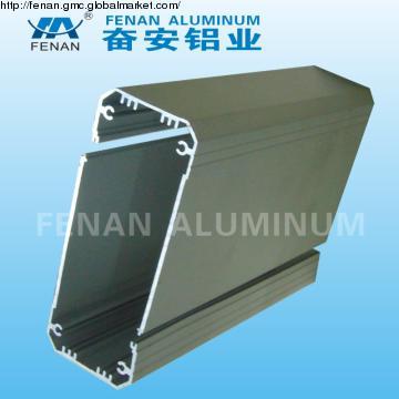 Profil Aluminium anodized diekstrusi