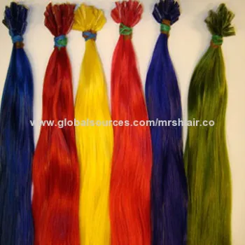 20-inch High-Luminance Color Silk Straight Malaysian U-Tip Hair