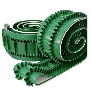 Profil verde Cleated PVC Benz cu defecțiune