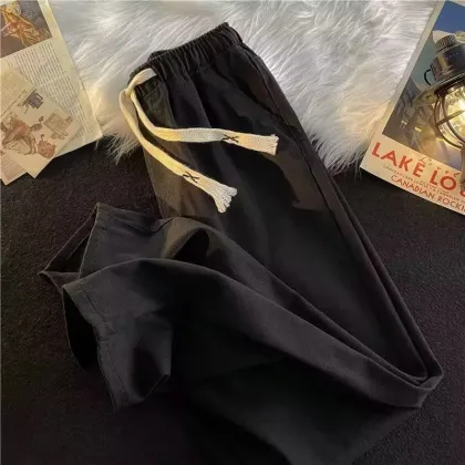Trendy Men's Wide Leg Loose Casual Jeans Pants