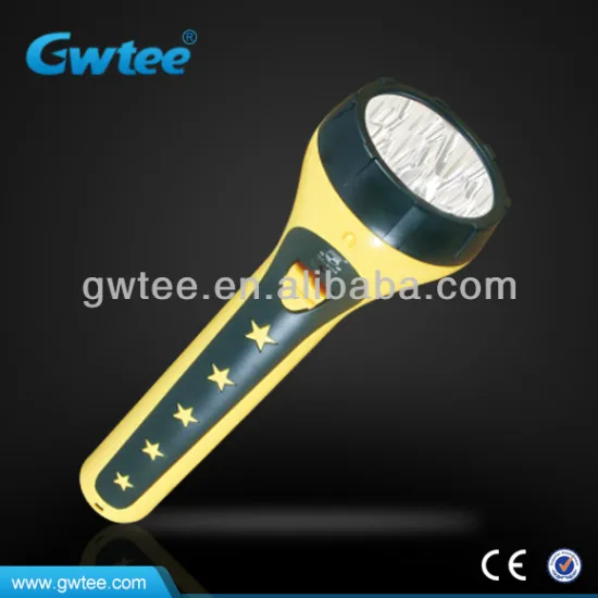 plastic long distance flashlight torch GT-8109