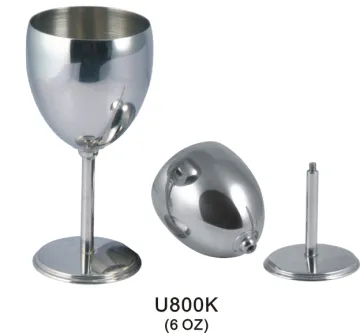6oz stainless steel wine tumbler wine cup