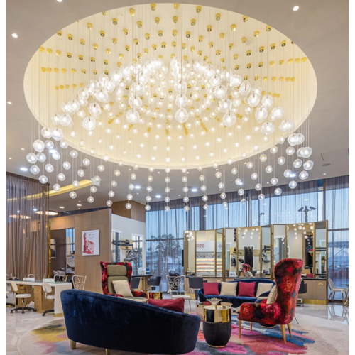 Indoor chandelier customization service