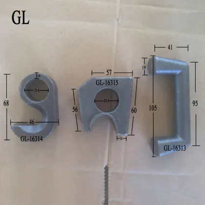 Steel Weld On J Style Rope Hooks