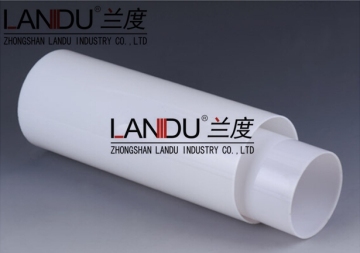 High quality white opal color different size acrylic round tubes