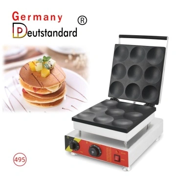 Factory Price 110v/220v Commercial 50 Hole Dutch Poffertjes Grill