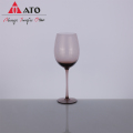 紫色のクリスタル赤ワイン飲酒ゴブレットカップセット