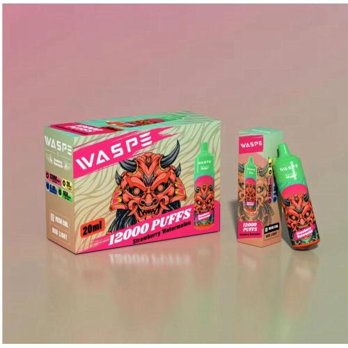 Waspe Waspe 12000 Puffs al por mayor Vapor desechable