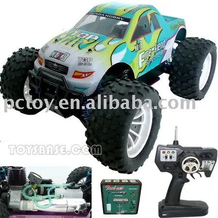 1:10 RC Gas 18 Engine 4WD Big Foot Car