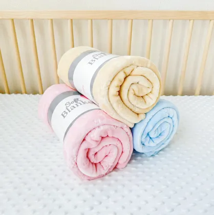 Wholesale Super Soft Double Layer Baby Flannel Blanket - Flourish New Design