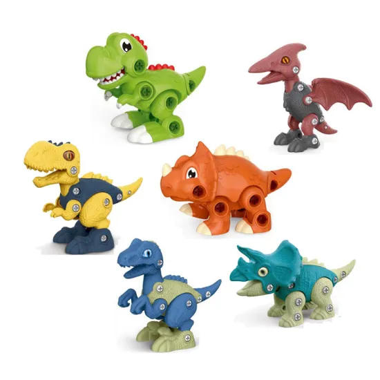 Stem Learning Take Apart Dinosaur Toys: A Construction Building Kit for Kids with Hand Screwdrivers
