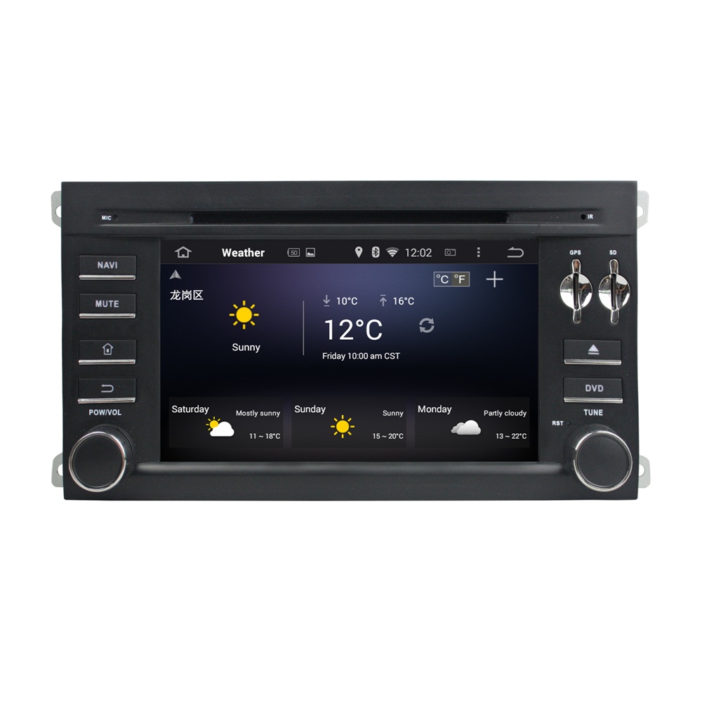 Car Auto dvd player for Porsche types