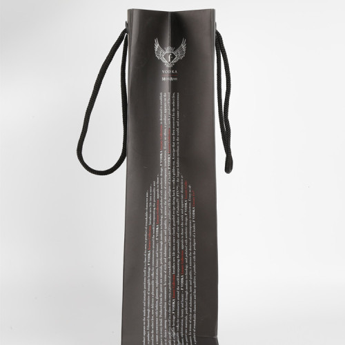 Printed Bottle Paper Wine Gift Carry Bags