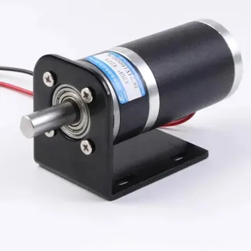 42GP-42ZY DC Planetary Gear Motor with Bracket: 24V/12V, Large Torque, 42MM Diameter Motor